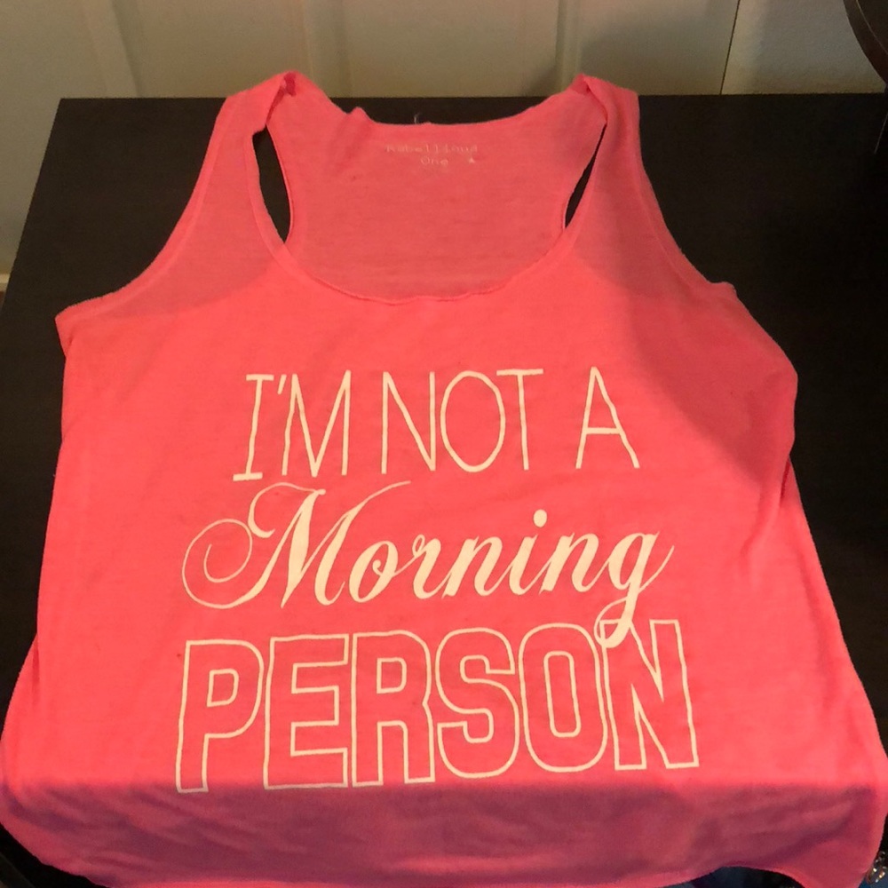 Rebellious One tank top